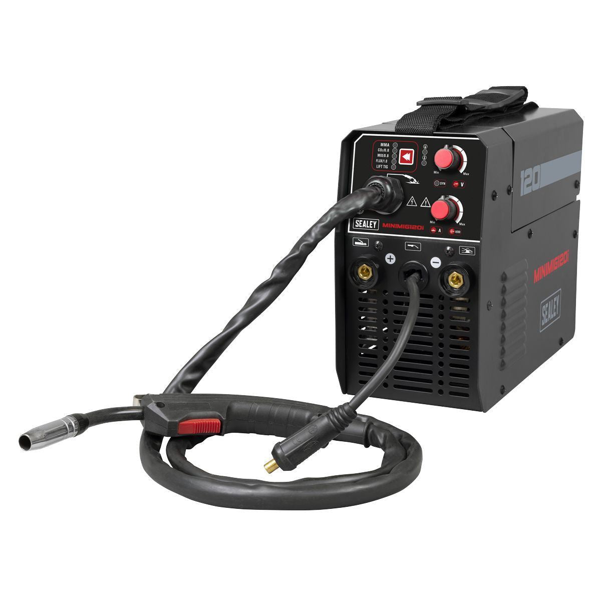 Sealey MINIMIG120i MIG/TIG & MMA ARC/STICK Inverter Welder 120A/230V
