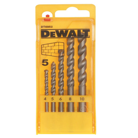 Dewalt DT6952-QZ 4-10mm Masonry Drill Set 5 Piece