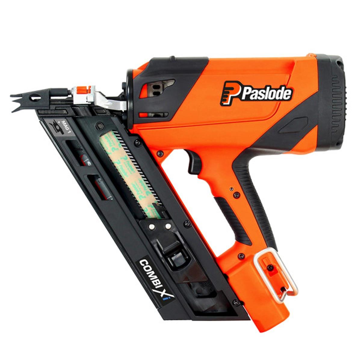 Paslode 014012 Combi Xi 2-In-1 Wood & Metal First-Fix Framing Nailer with 1 x 2.1Ah Battery, Charger & Case