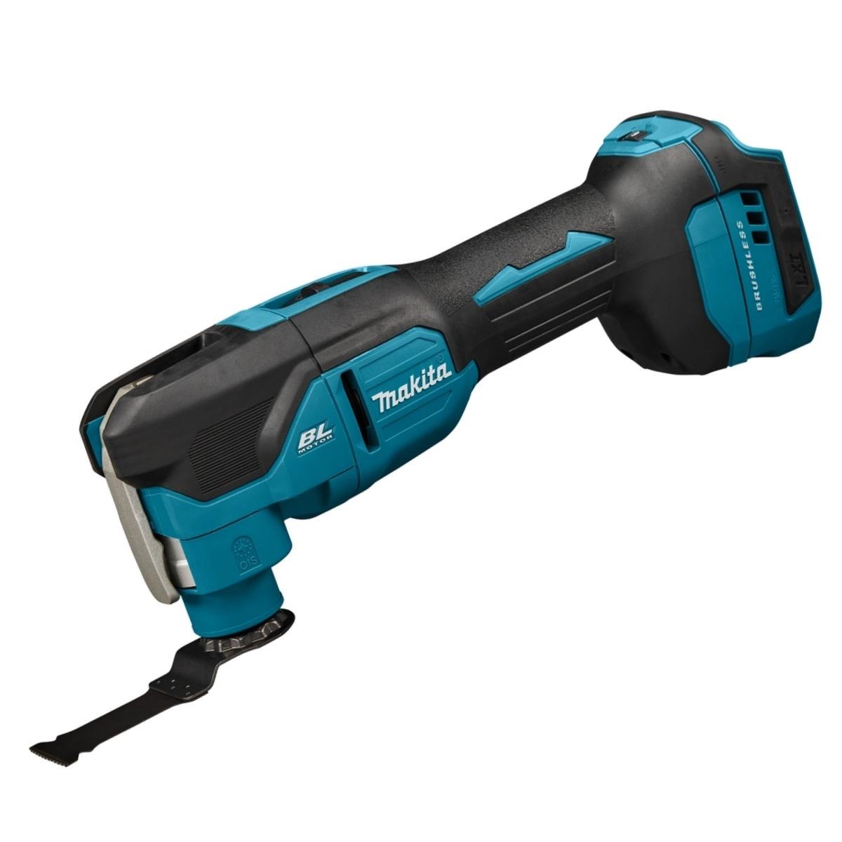 Makita DTM53Z 18V LXT Brushless Multi Tool With 1 x 5.0Ah Battery Charger & Bag
