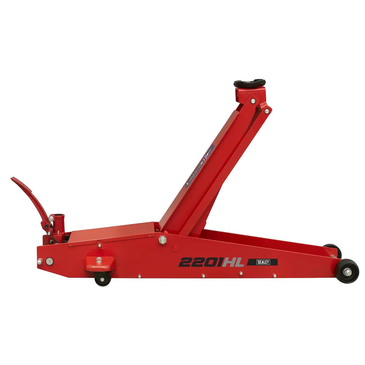 Sealey 2201HL 2 Tonne Long Reach High Lift Commercial Trolley Jack