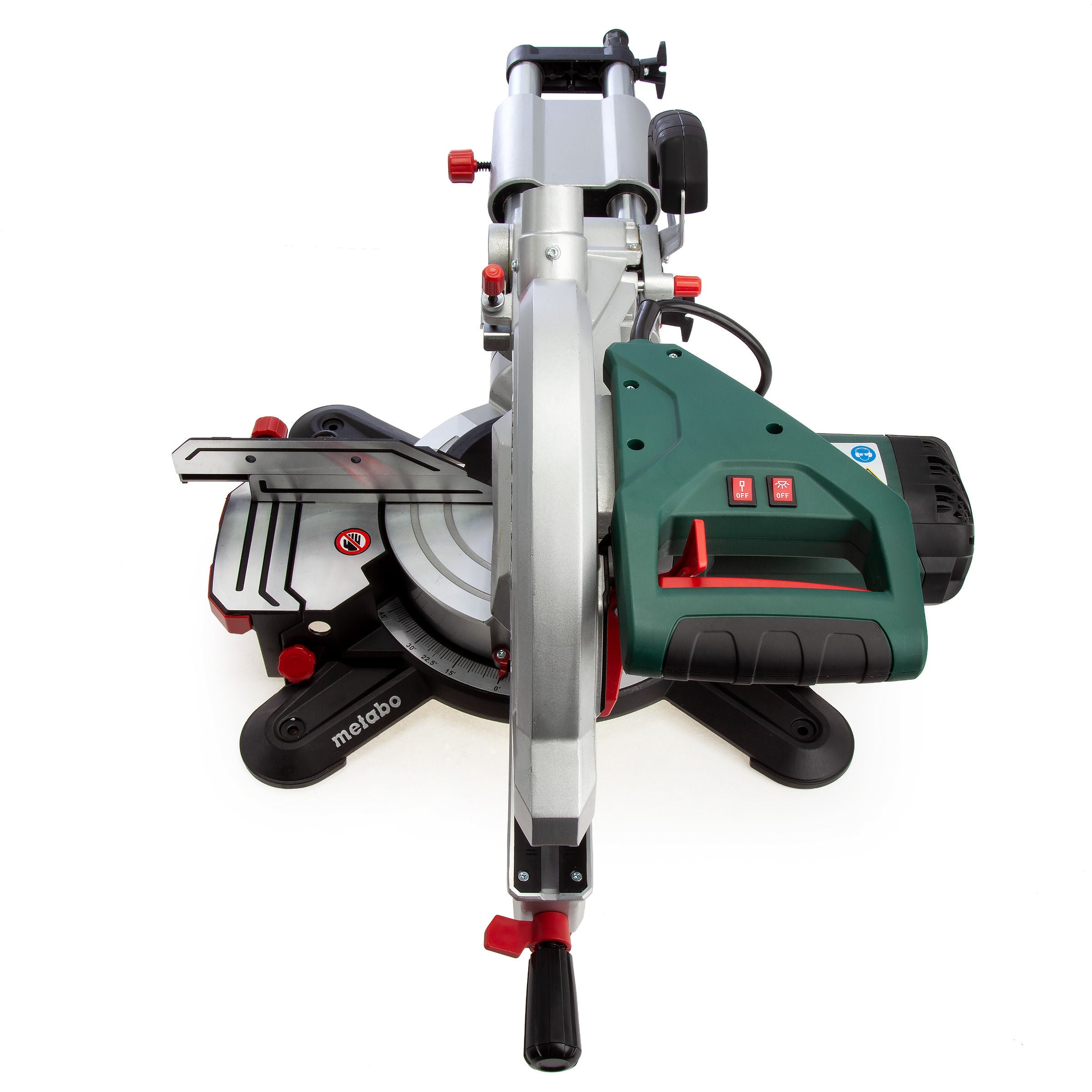 Metabo KGS305M 305mm Sliding Mitre Saw 240V with Universal Wheels Stand