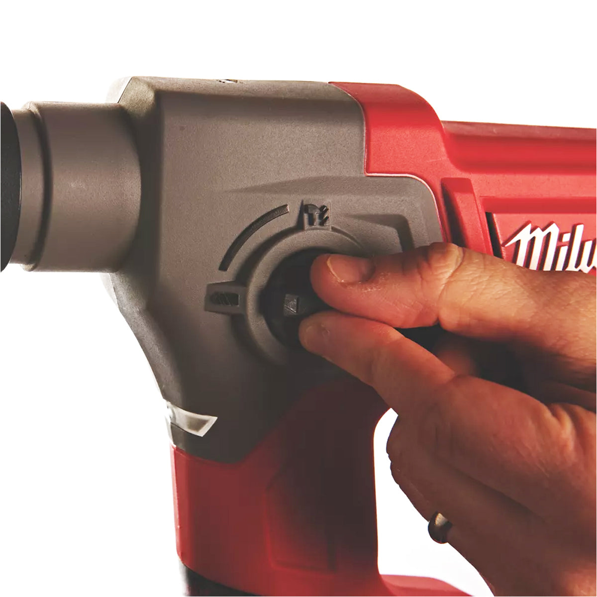 Milwaukee M12CH-0 12V Brushless SDS+ Hammer Drill with 2 x 2.0Ah Batteries & Charger