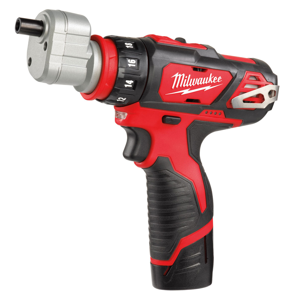 Milwaukee M12BDDXKIT-201C 12V Removable Drill Driver with 1 x 2.0Ah Battery Charger & Case