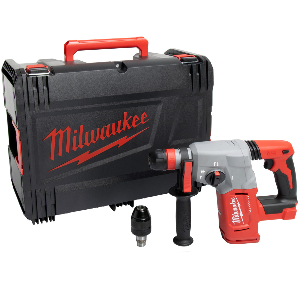 Milwaukee M18BLHX-0X 18V Brushless SDS-Plus Hammer Drill with Case 4933478891 Item Condition Seller Refurbished