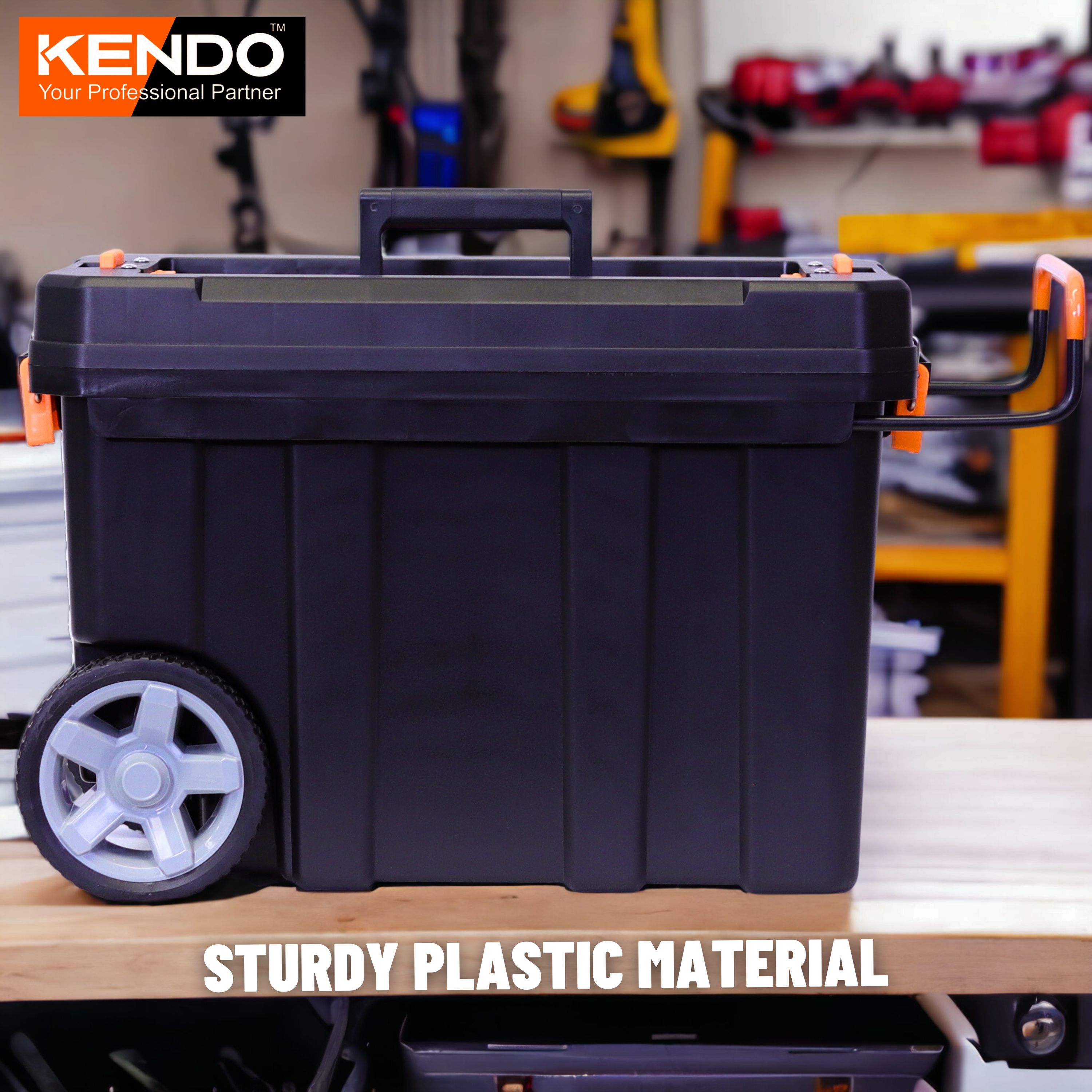Kendo Mobile Tool Box with 2 Organizers