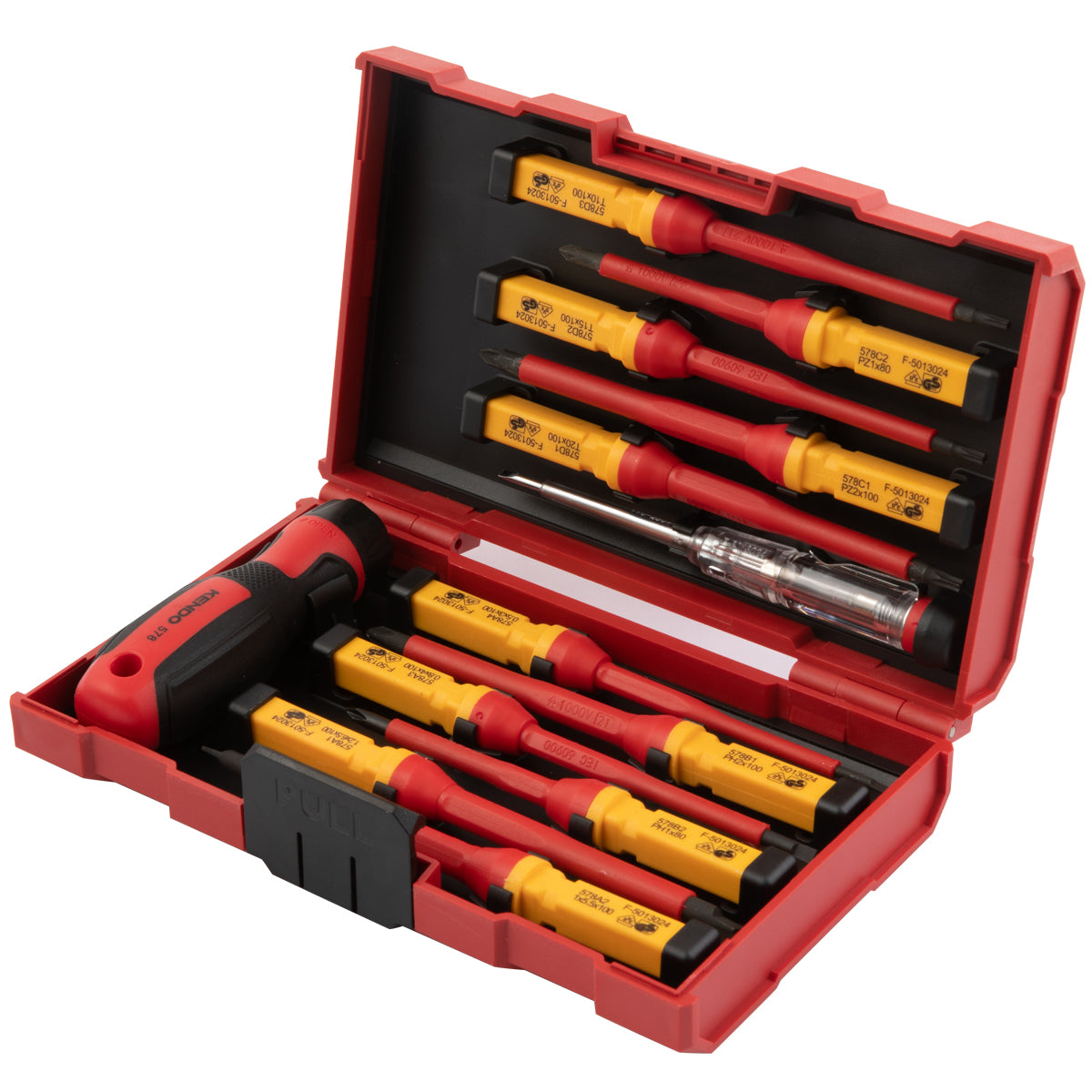 Kendo VDE Screwdriver Set 13 Pieces