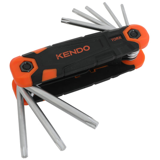 Kendo L-Type Folding Torx Key Set 8 Pieces