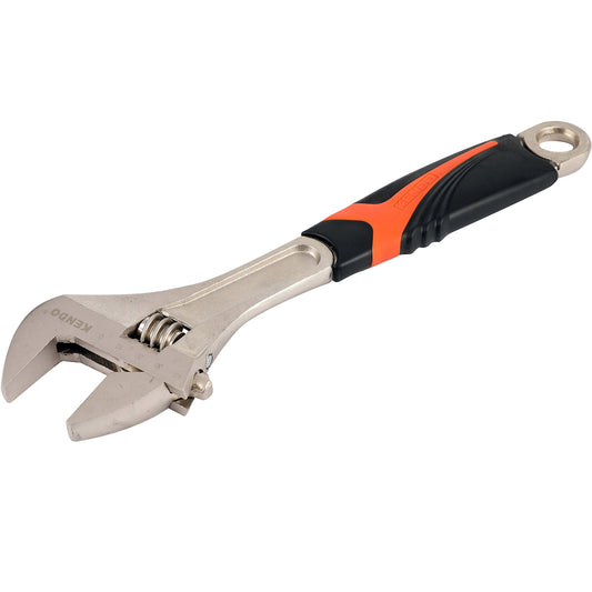 Kendo 200mm Extra-Wide Opening Adjustable Wrench