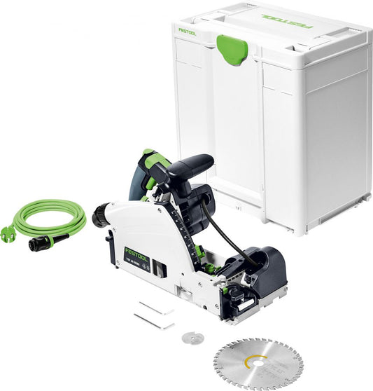Festool TSV 60 KEBQ-Plus 230V GB Plunge-Cut Saw With Scoring Function In Systainer SYS3 M 437 - 576733