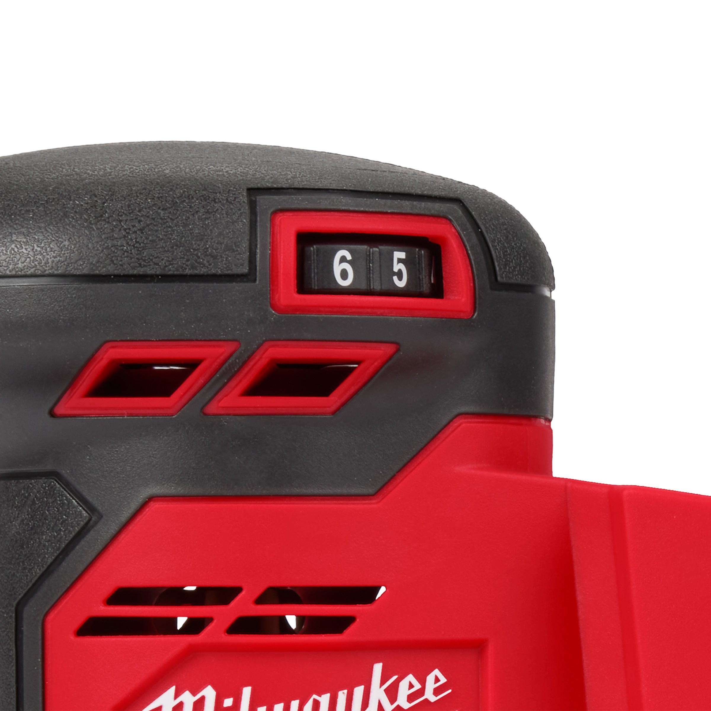 Milwaukee M18BQSS-0 18V Sheet Sander with 1 x 5.5Ah Battery Charger & Bag