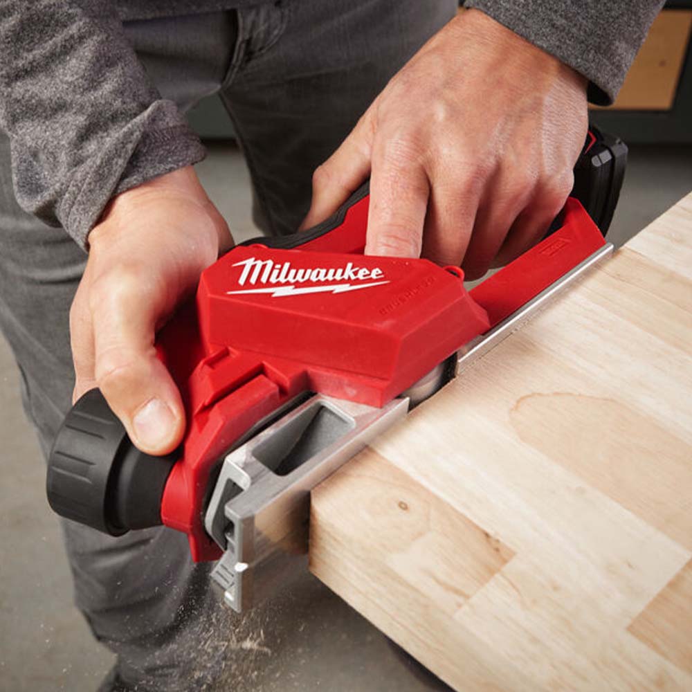 Milwaukee M12BLP-0X 12V Brushless 56mm Planer with 1 x 2.0Ah Battery Charger & Case