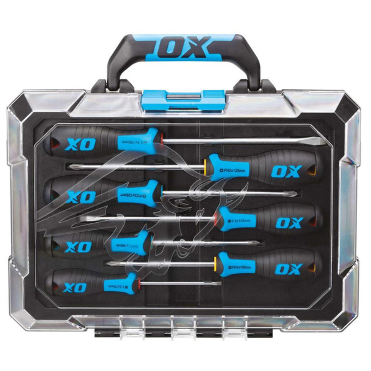 OX Pro Screwdriver 7 Piece Set in Case OX-P360207 - SPL