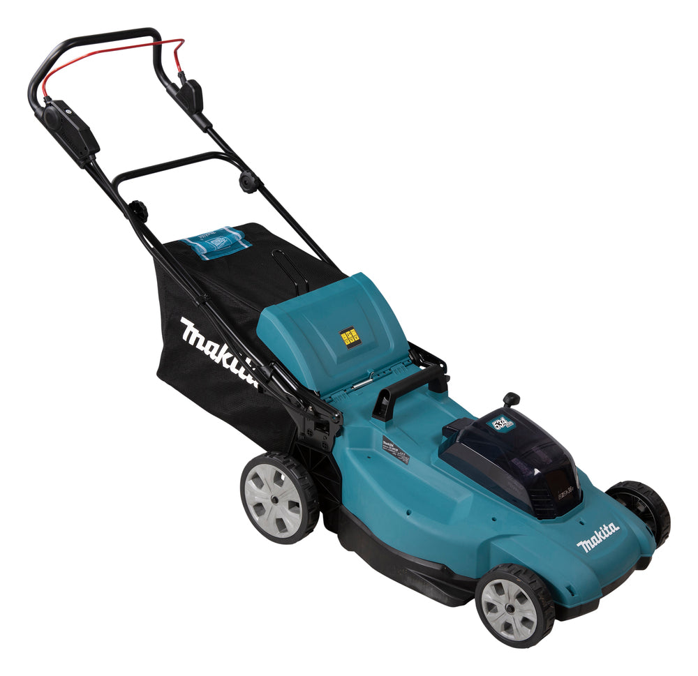 Makita DLM538CT2 36V LXT 530mm Lawn Mower with 2 x 5.0Ah Battery & Charger