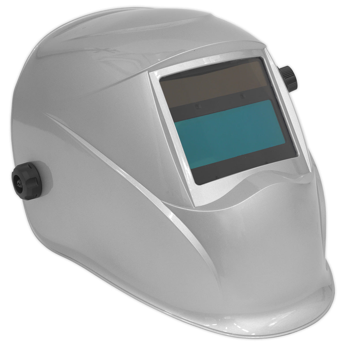 Sealey PWH613 Welding Helmet Auto Darkening Shade 9-13 Silver