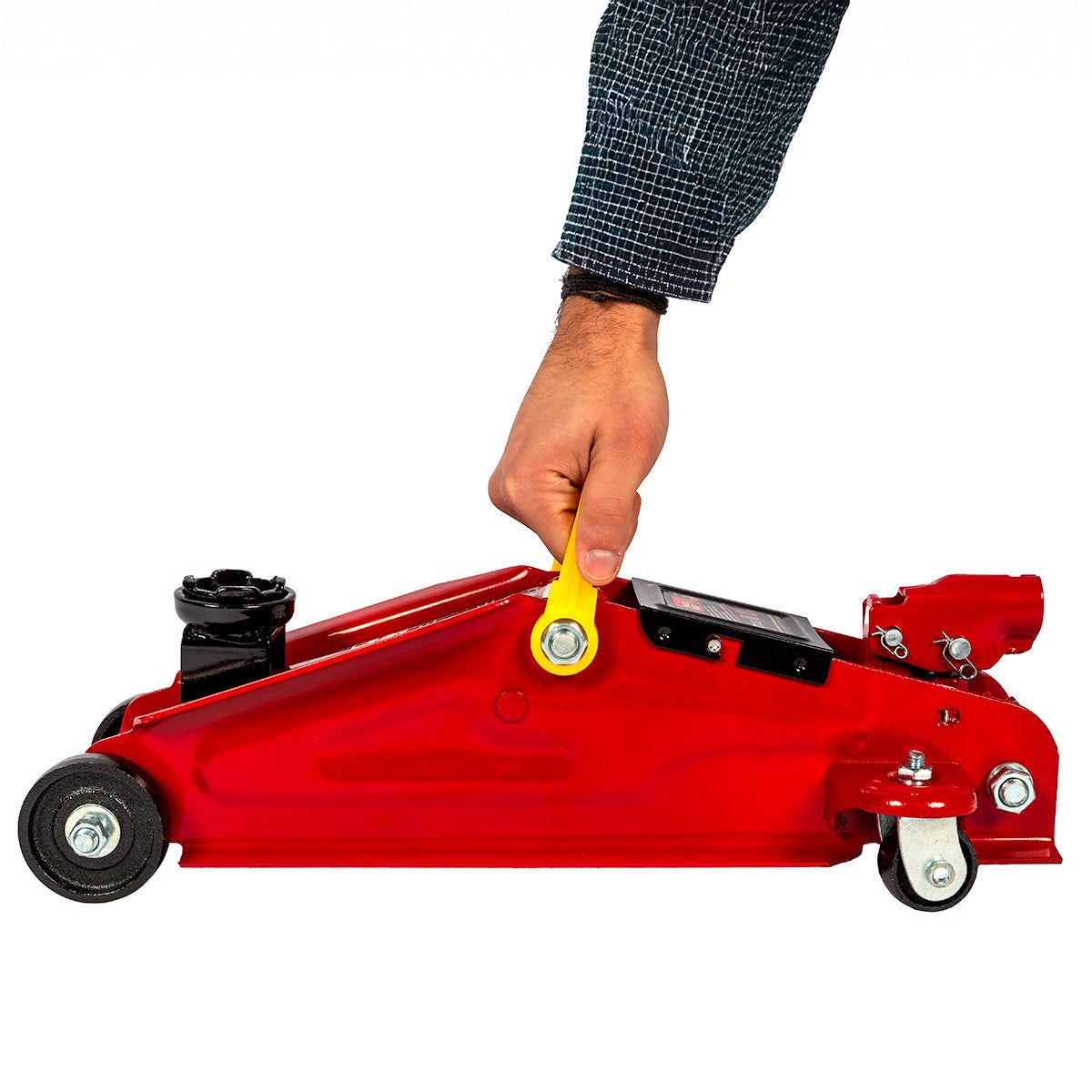 Big Red Torin 2-Ton Hydraulic Jack Low Profile Lifting Range 135-340mm with Case