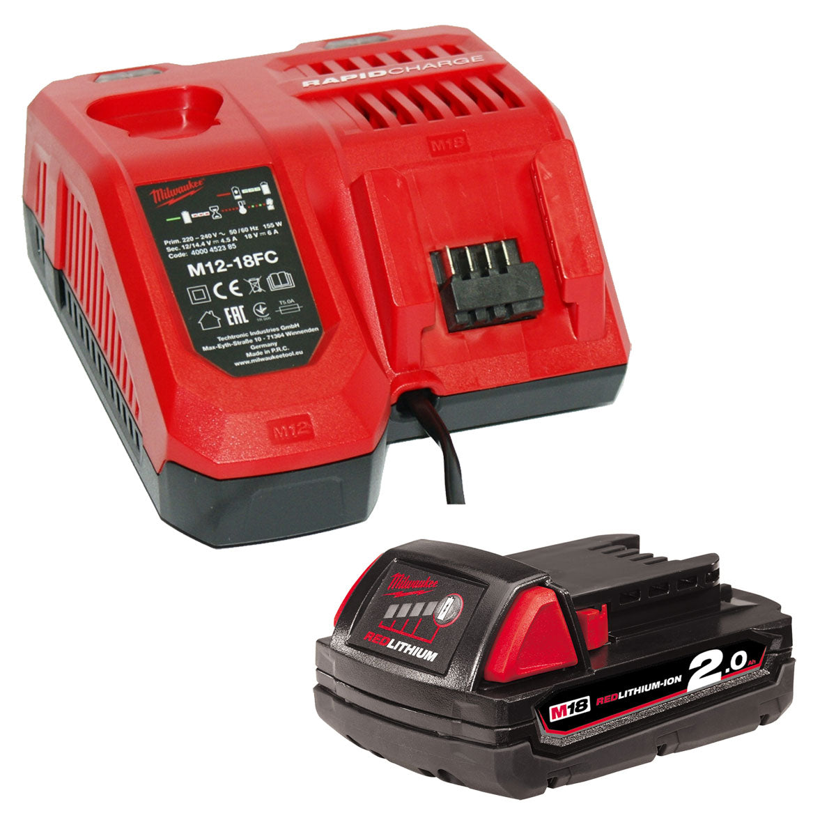 M18™ & M12™ Rapid Battery Charger