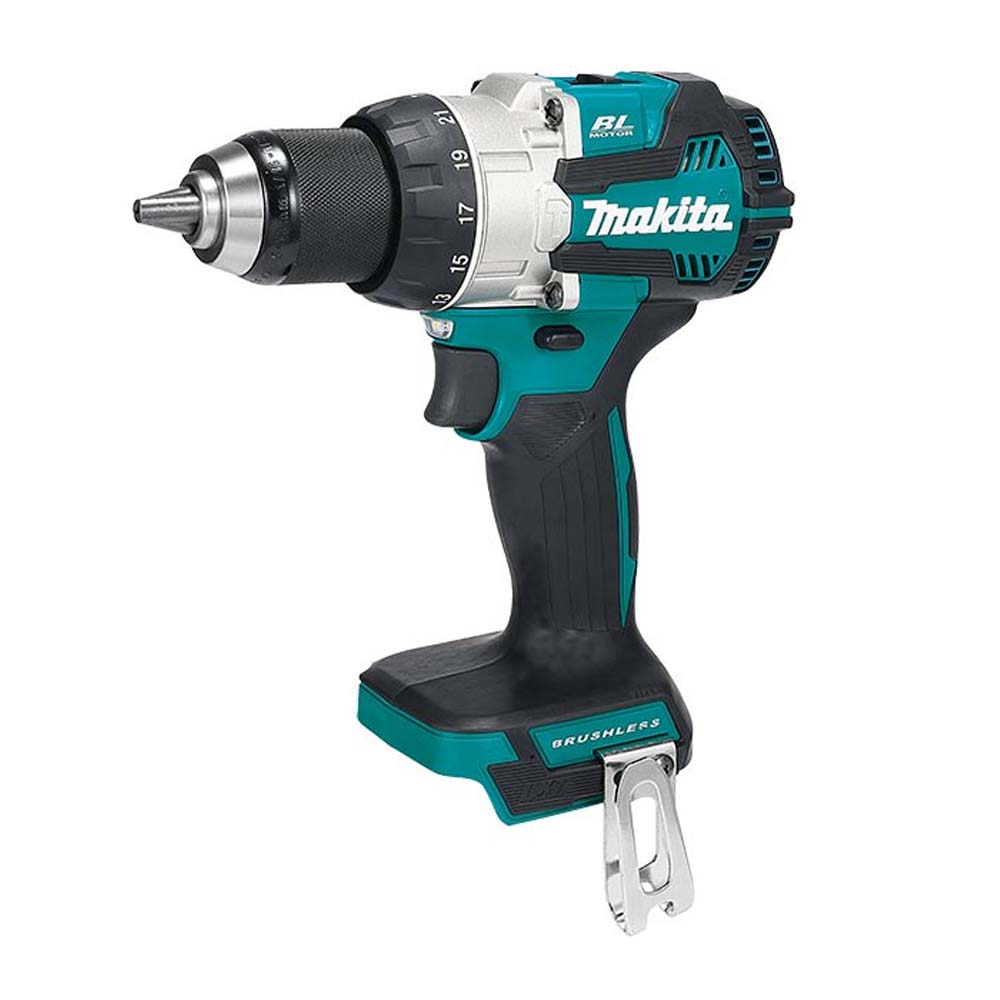 Makita 18V Brushless Impact Driver & Combi Drill with 2 x 5.0Ah Battery & 100 Accessories Set T4TKIT-17181