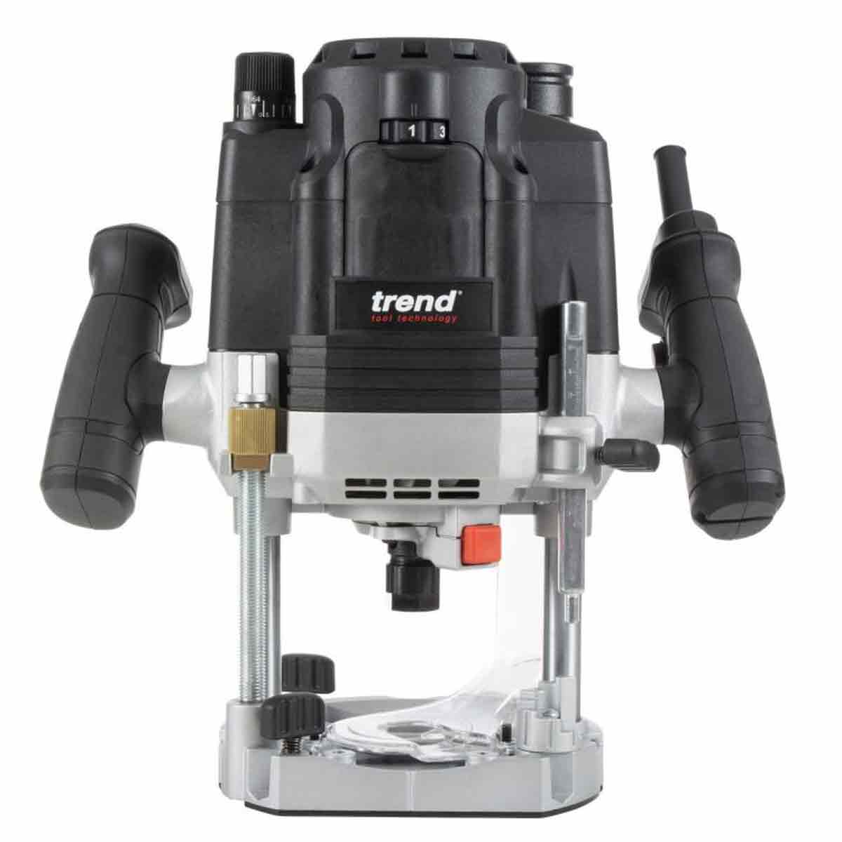 Trend T8EK 1/2in Dual Mode Plunge Router 2200W 240V With Carry Case