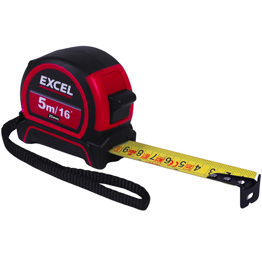 Excel PVC Tape Measure 5m/16ft