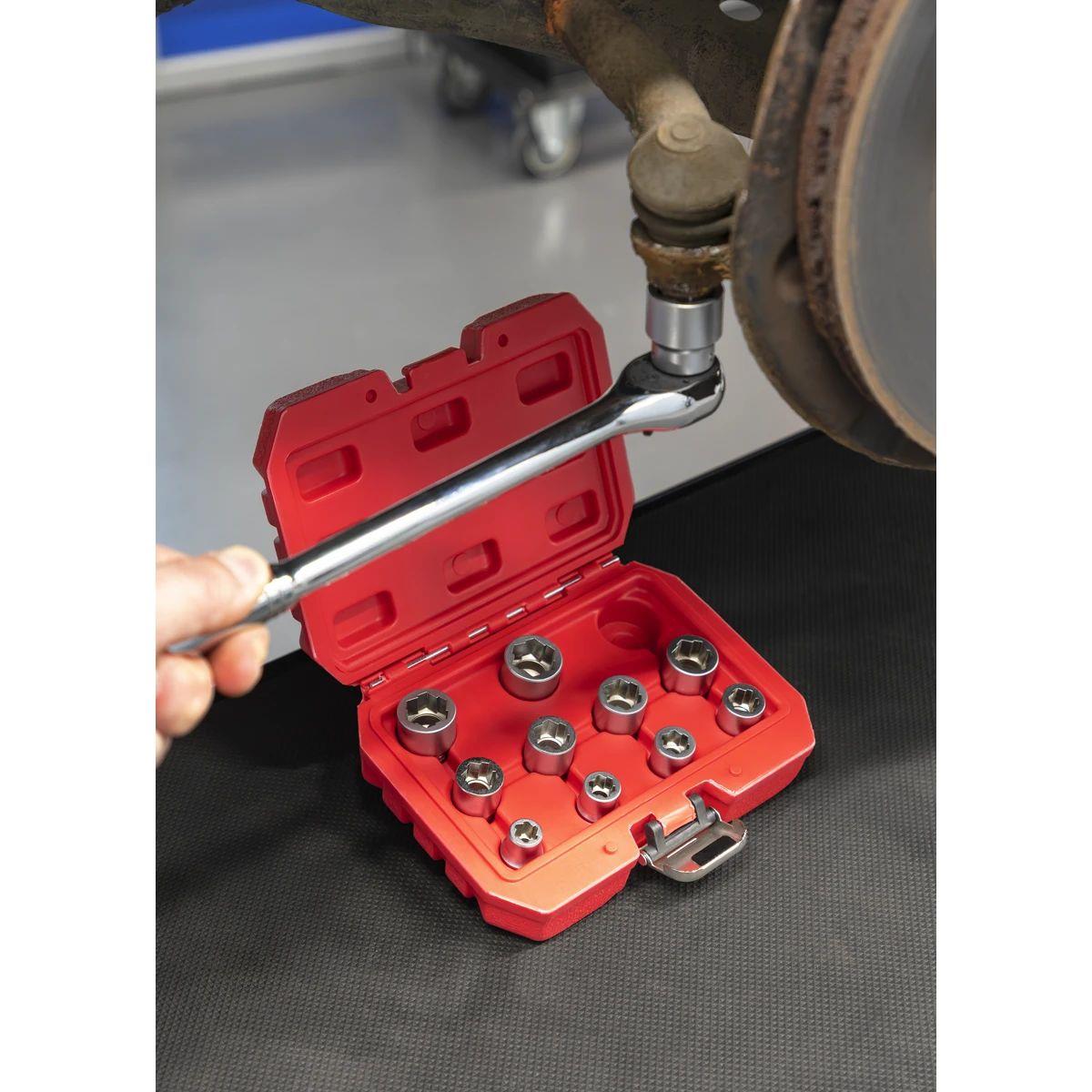 Sealey AK7281 Premier Bolt Extractor Socket Set 3/8
