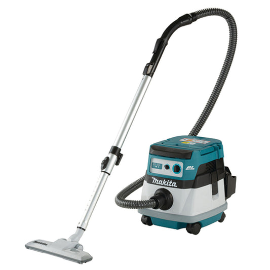 Makita DVC865LZX3 18V Twin LXT Brushless L-Class Wet & Dry 8L Vacuum Cleaner Body Only