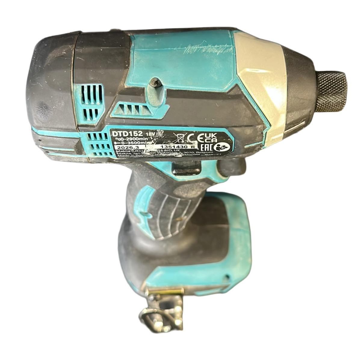 Makita DTD152Z 18V LXT Li-ion Cordless Impact Driver Body Only Item Condition Seller Refurbished