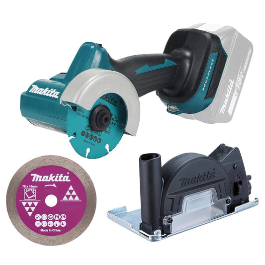 Makita DMC300Z 18V LXT 76mm Brushless Disc Cutter Body Only Item Condition Seller Refurbished