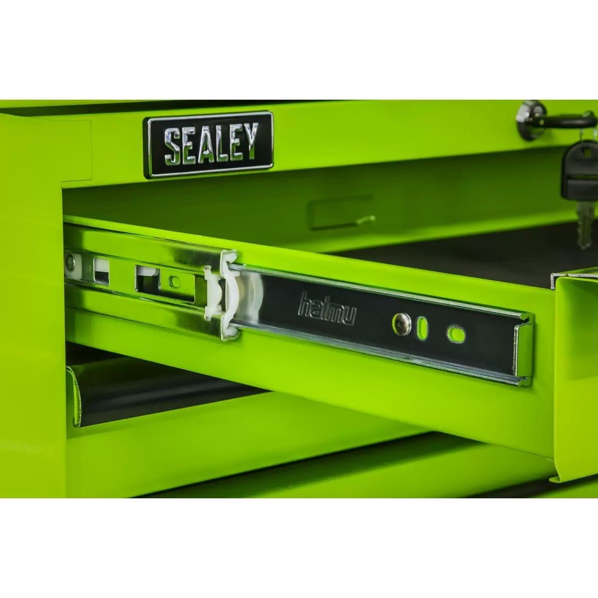 Sealey AP26029THV 2 Drawer with Ball-Bearing Slides Green/Black