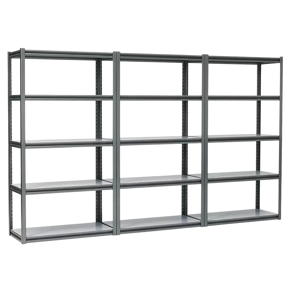 Sealey AP6548COMBO1 Racking Unit with 5 Shelves 600kg Capacity Per Level