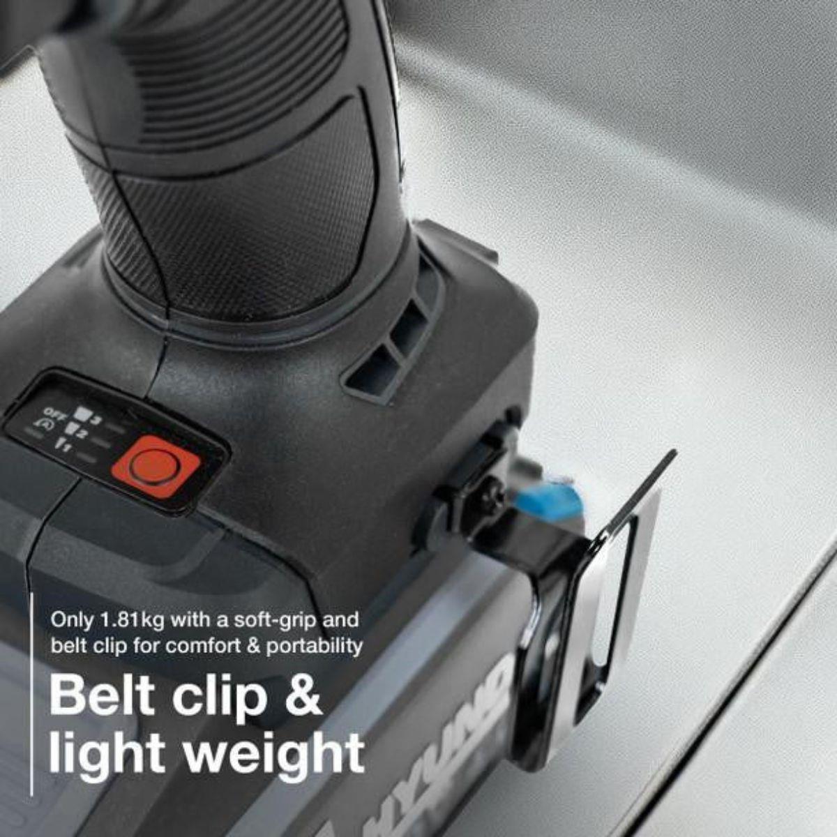 Hyundai IW20X-700 20V Cordless Impact Wrench, 700Nm High-Torque Body Only