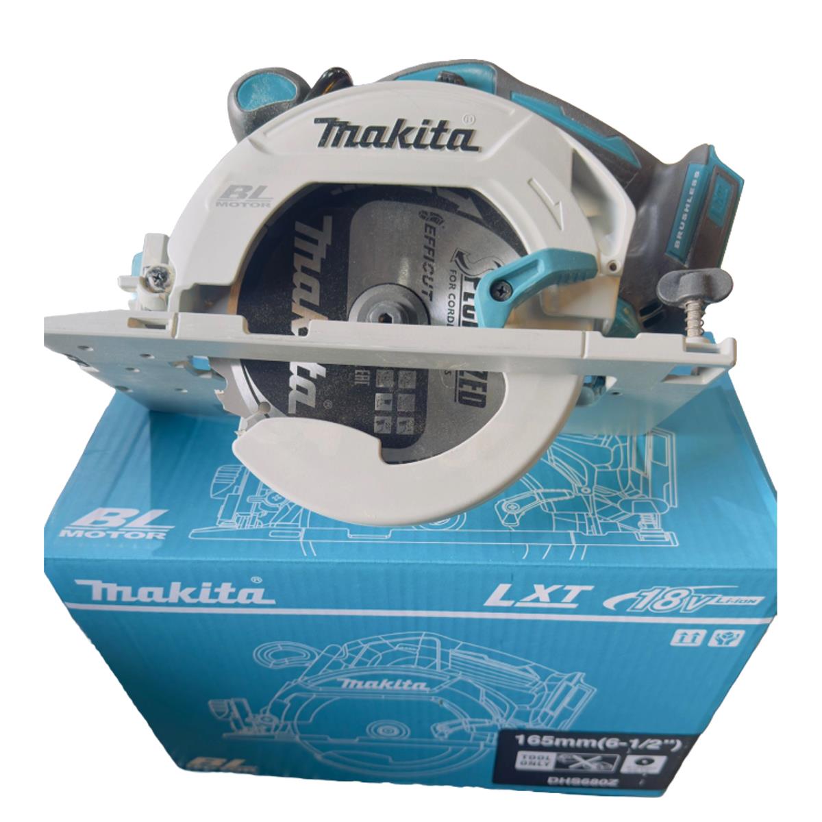 Makita DHS680Z 18V LXT Li-ion 165mm Brushless Circular Saw Body Only Item Condition Seller Refurbished