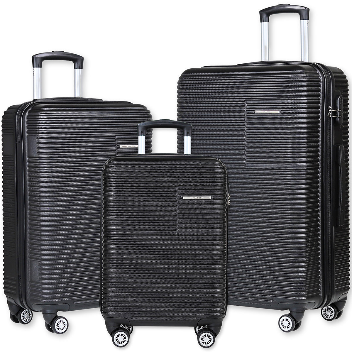 Newcom Hard Shell Trolley Suitcase 20/24/28