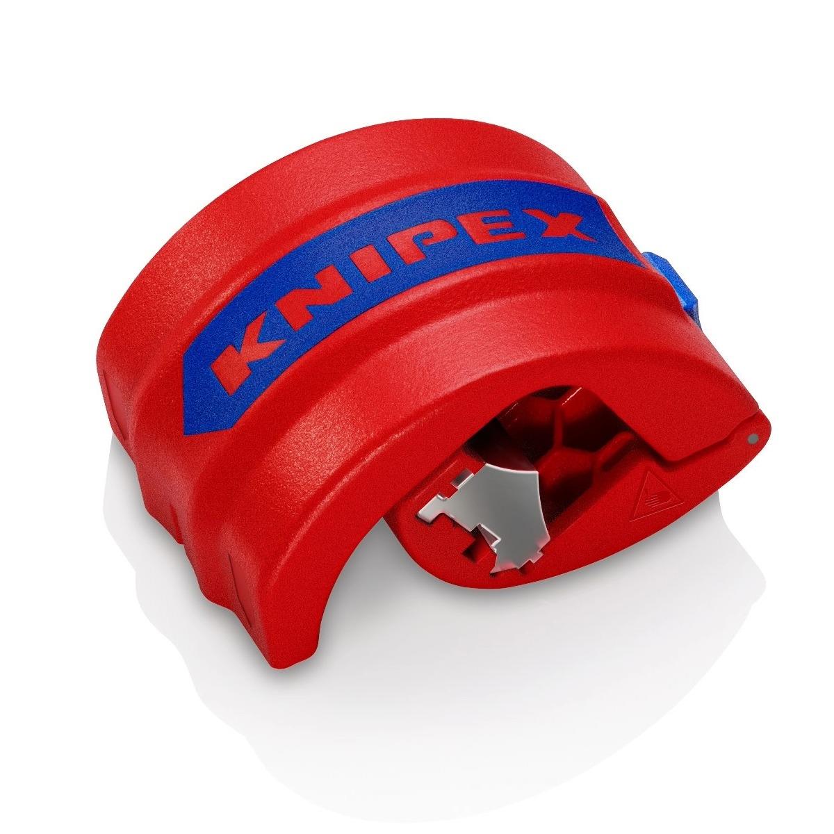 Knipex 72mm BiX Plastic Pipe Cutter & Sealing Sleeves 90 22 10 BK