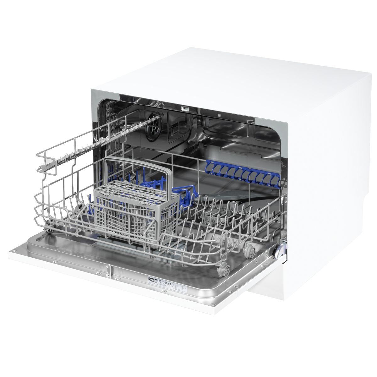Sealey DH83 Baridi Tabletop Dishwasher 6 Place Settings 6.5L Capacity White 230V