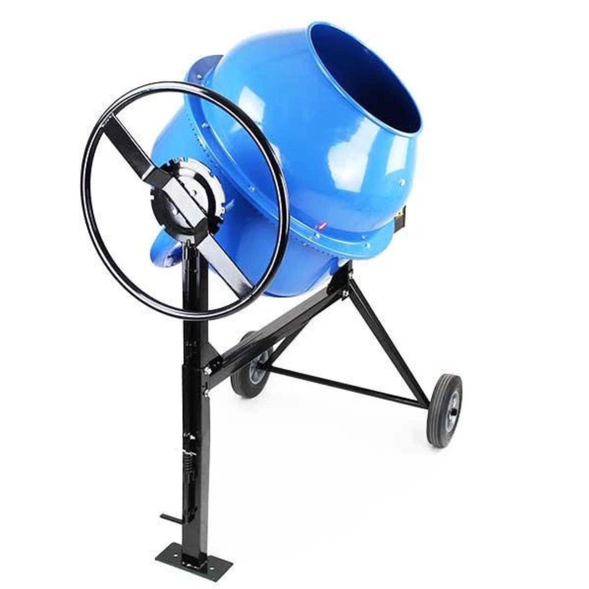 Hyundai HYCM160E 160L Portable Electric Cement Concrete Mixer 230V/650W