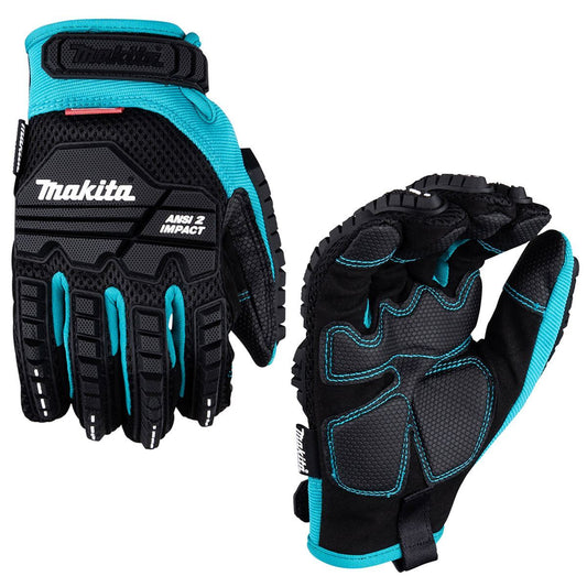 Makita P-84464 Advanced ANSI 2 Impact-Rated Demolition Gloves Size Medium