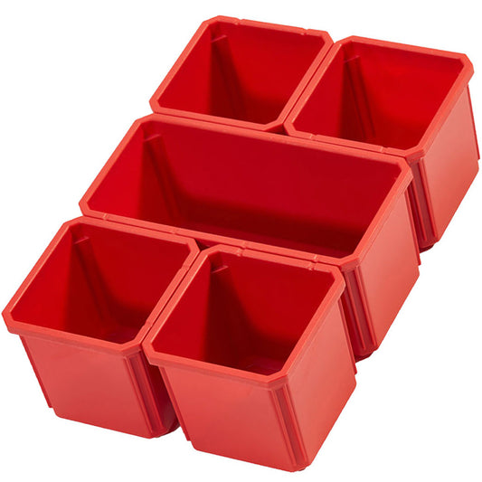 Milwaukee Packout Bins For Organizer and Compact Organizer 5 Piece 4932478300