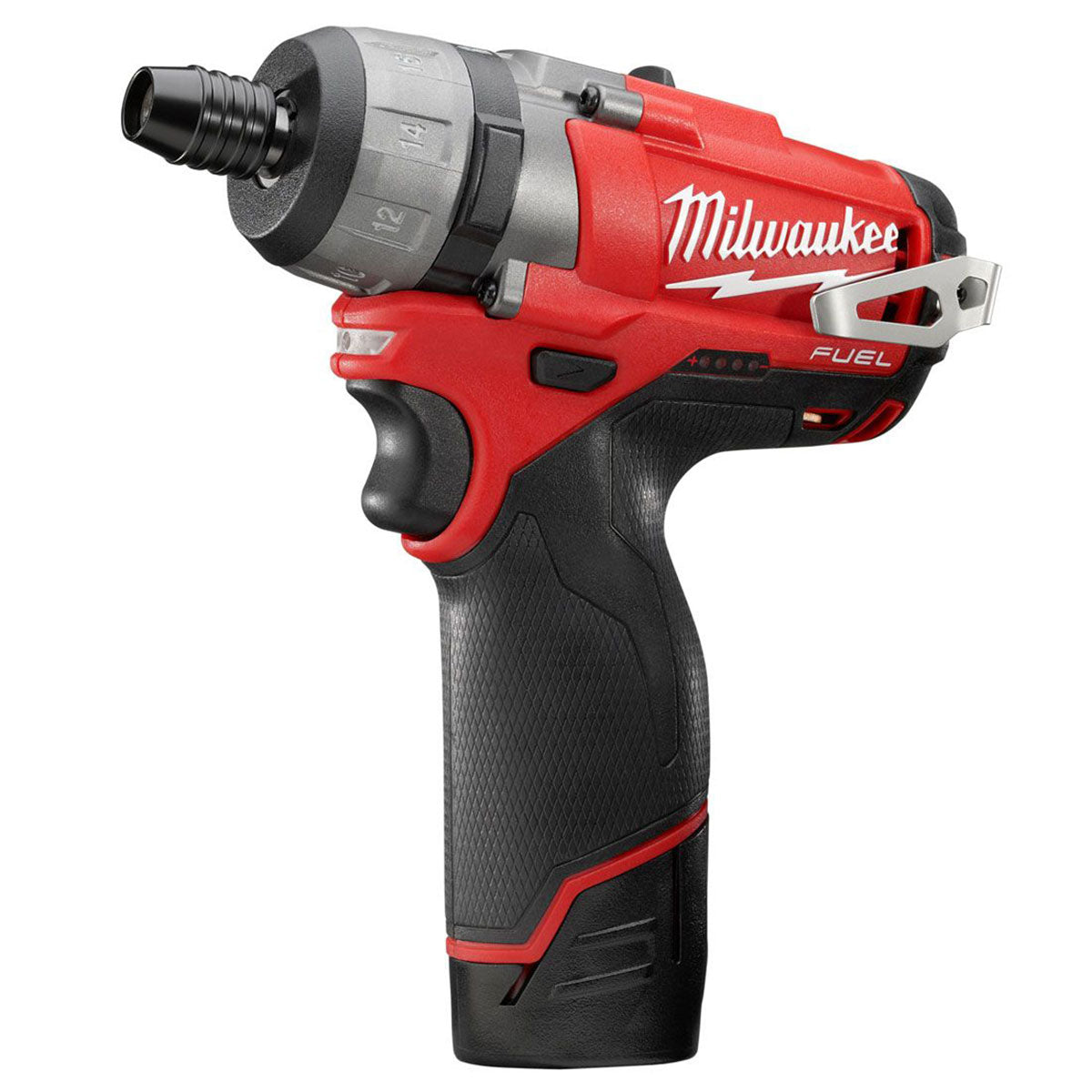 Milwaukee M12CD-202C 12V FUEL Brushless Sub Compact Driver With 2 x 2.0Ah Batteries Charger & Case 4933440568