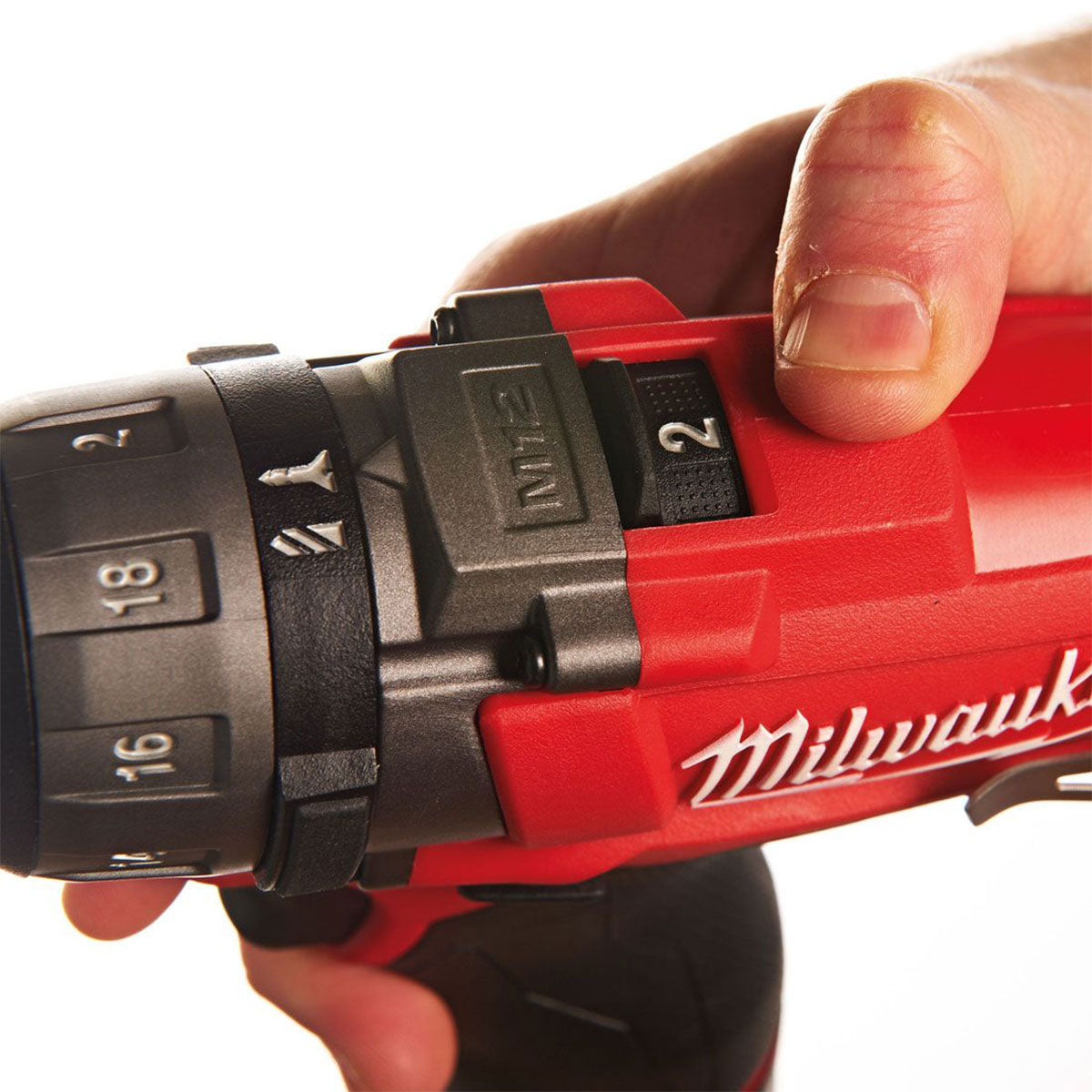 Milwaukee M12CD-202C 12V FUEL Brushless Sub Compact Driver With 2 x 2.0Ah Batteries Charger & Case 4933440568