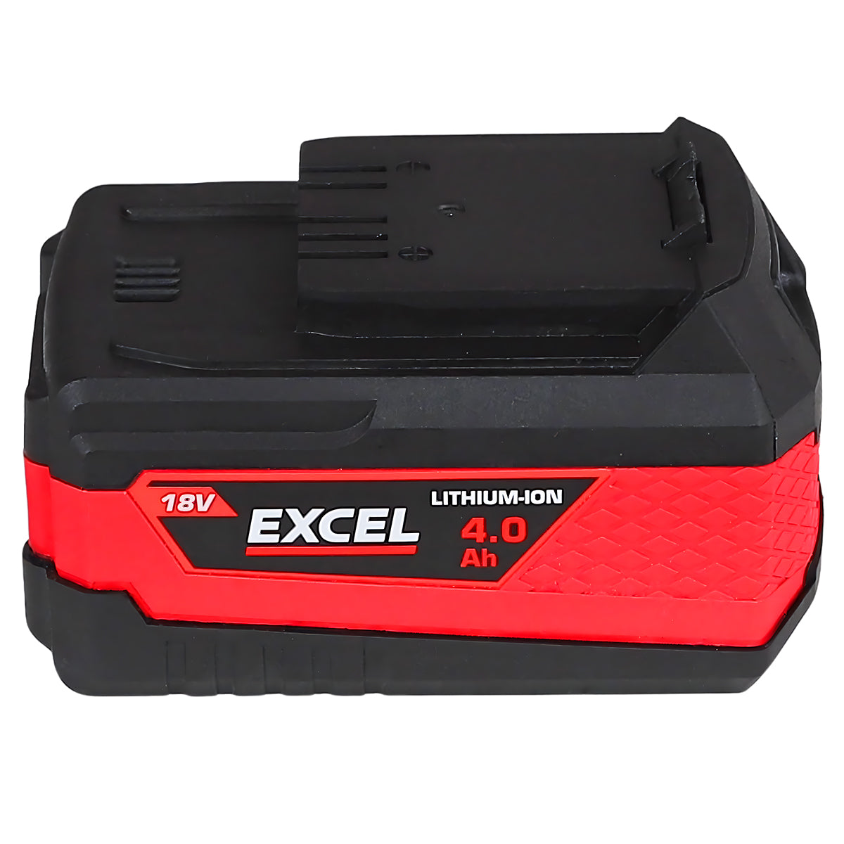 Excel 18V 2 x 4.0Ah Li-ion Battery & Fan-Cooled Smart Charger