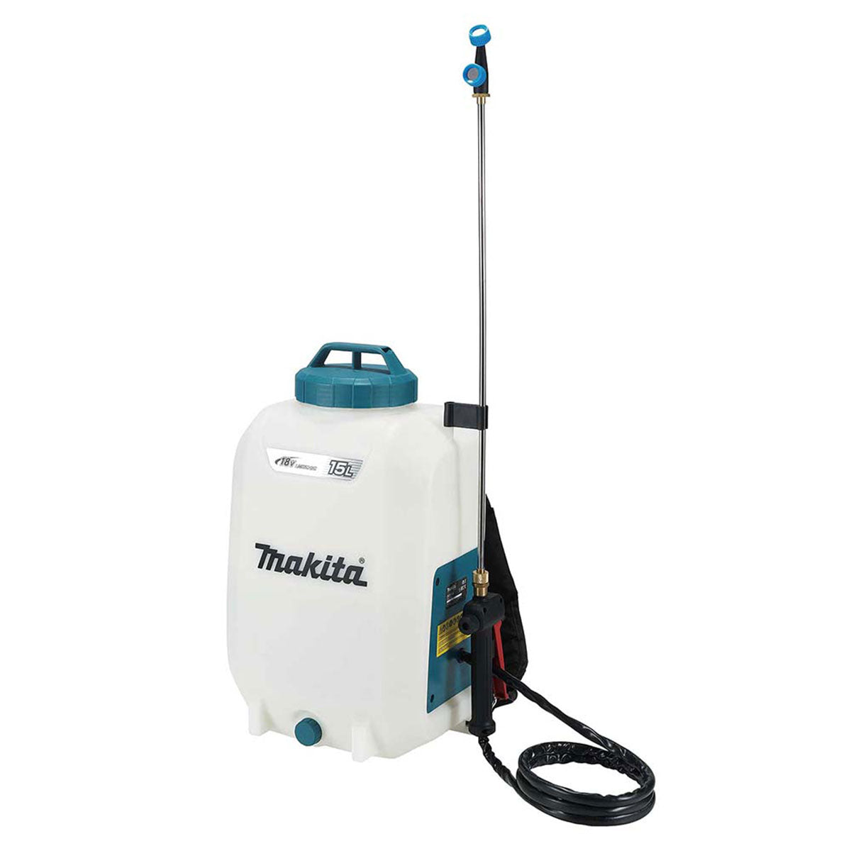 Makita DUS158Z 18V LXT 15L Backpack Garden Sprayer With 1 x 5.0Ah Battery & Charger