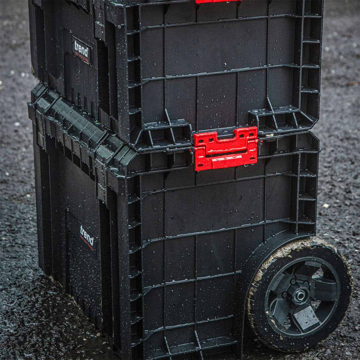 Trend MS/T/SET3/A ProTransit Tool Box Storage Set 3 Piece Heavy Duty with Wheeled