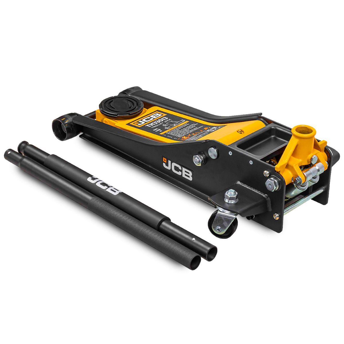 JCB TH33013 3 Tonne Low-Profile Double-Pump Trolley Jack