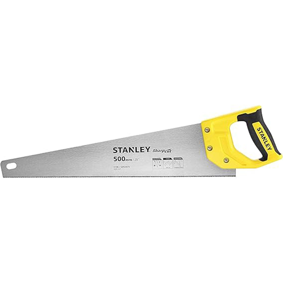 Stanley 500mm Sharpcut Handsaw 20in 11 TPI STA120371