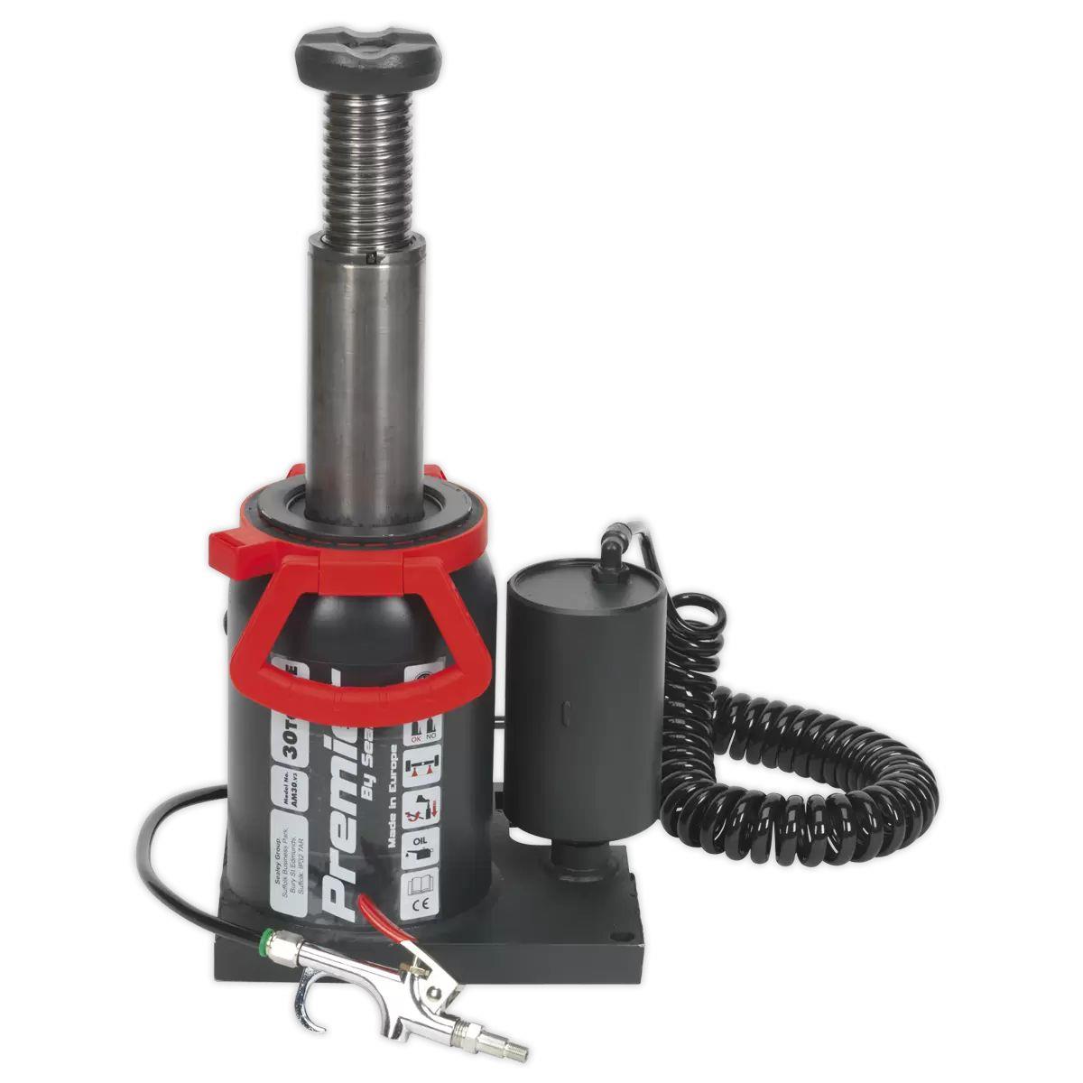 Sealey AM30 Bottle Jack 30 Tonne Manual/Air Hydraulic