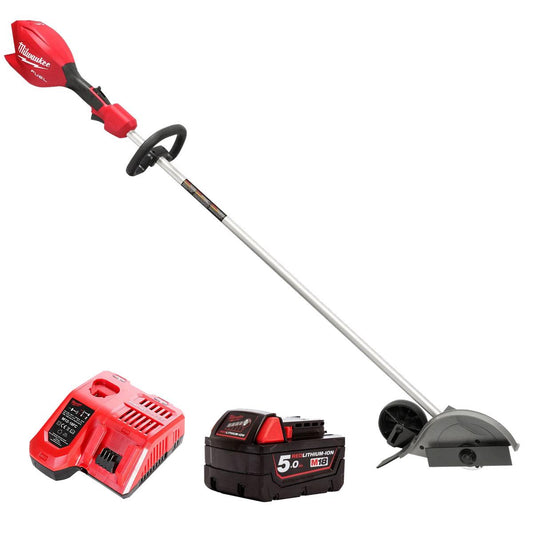 Milwaukee M18FEDG-0 18V FUEL Brushless Edger With 1 x 5.0Ah Battery & Charger