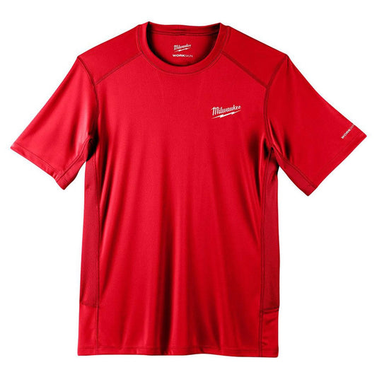 Milwaukee Red Workskin Short Sleeve Performance T-Shirt - Medium 4932493069