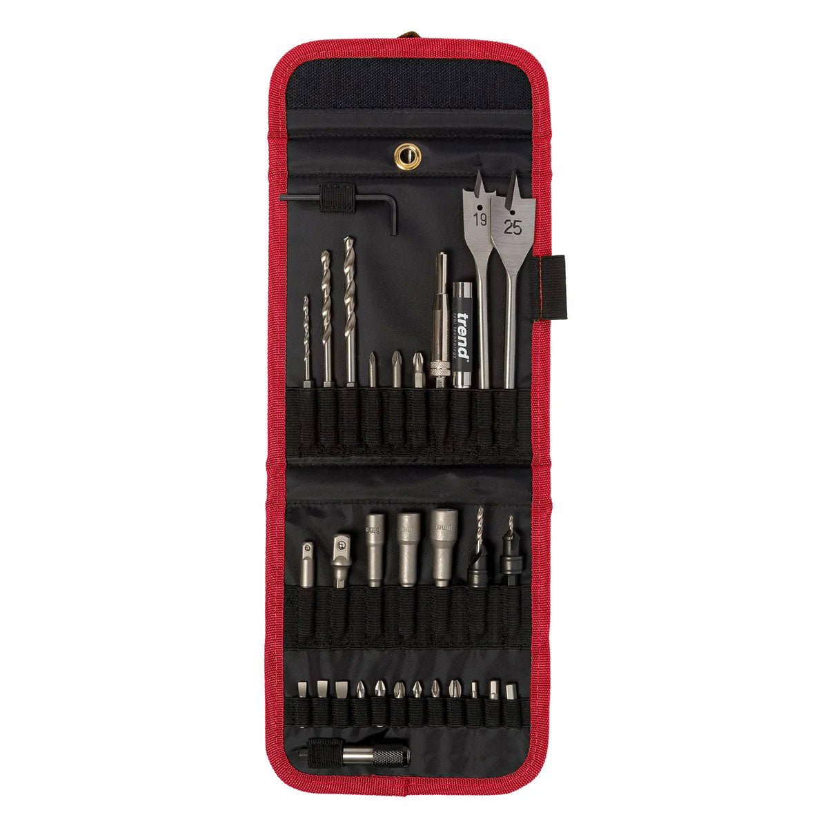 Trend Quick Release Drill Bit Set in Tool Holder 30 Piece QR/SET/1