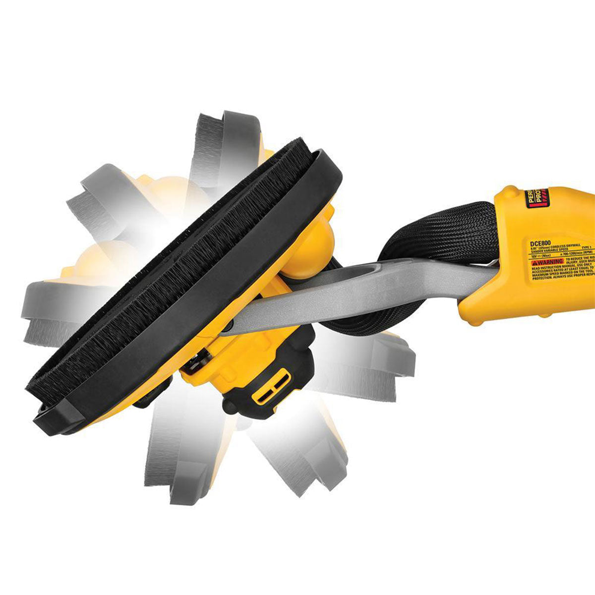 Dewalt DCE800NB 18V XR 225mm Brushless Drywall Sander with 1 x 4.0Ah Battery & Charger